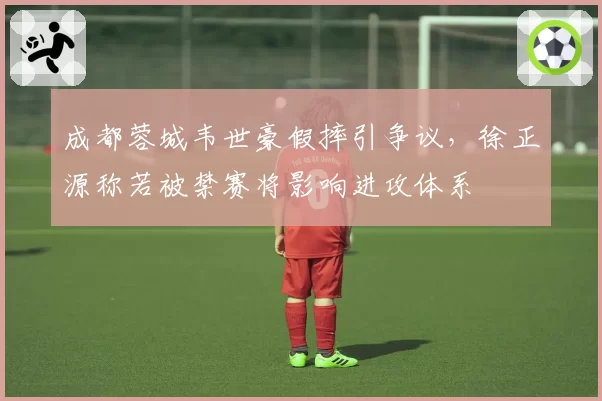 成都蓉城韦世豪假摔引争议，徐正源称若被禁赛将影响进攻体系